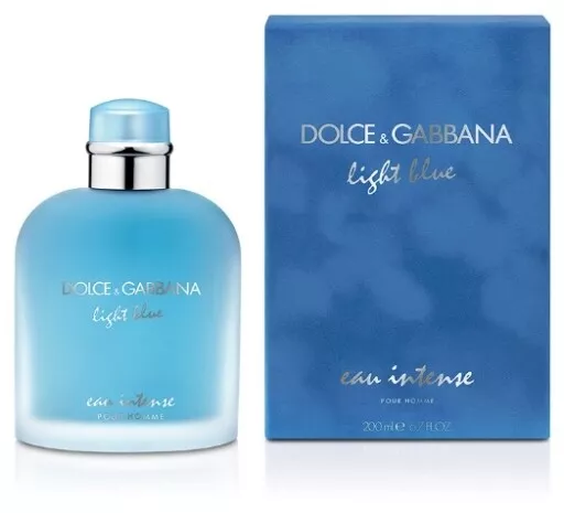 DOLCE GABANNA LIGHT BLUE INTENSE 200ML JUMBO SIZE 10 HOURS FRAGRANCE FRESH SEALED Best Brands Perfume