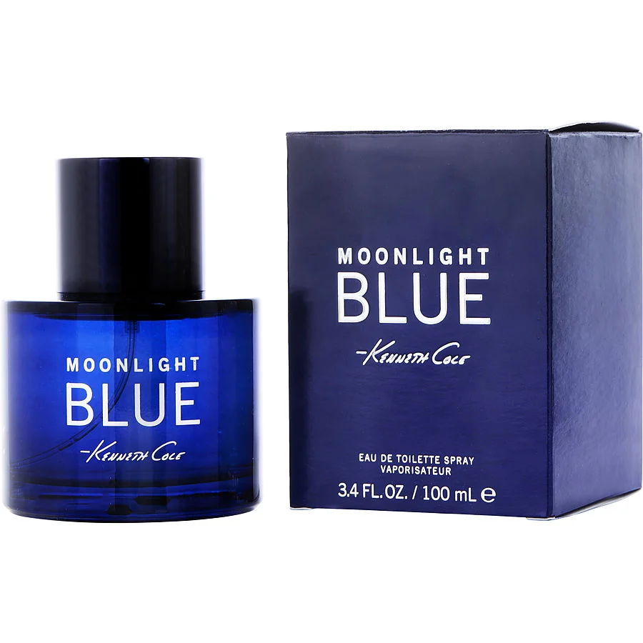 KENNETH COLE MOONLIGHT BLUE M EDT SP 3.4oz Cologne Bleu De chanel Vibes so nice and easy to wear Best Brands Perfume