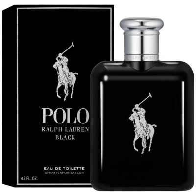 RALPH LAUREN Polo Black / Ralph Lauren EDT Spray 4.2 oz SEALED Frozen Mango Patchouli