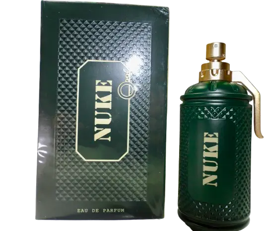 Nuke COLOGNE Perfume By Fragrance World 🥇 3.4oz 100ML Eau De PARFUM (inspire Spice Bomb)