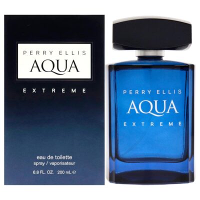 PERRY ELLIS AQUA EXTREME 200ML Cologne for men "DYLAN BLUE VIBES"