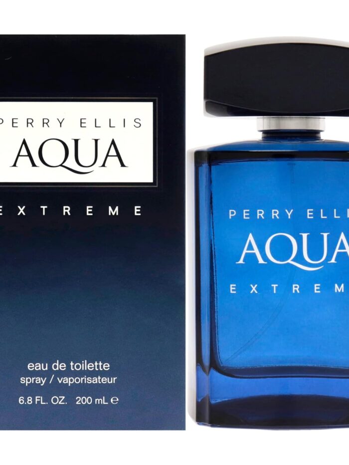 PERRY ELLIS AQUA EXTREME 200ML Cologne for men "DYLAN BLUE VIBES"