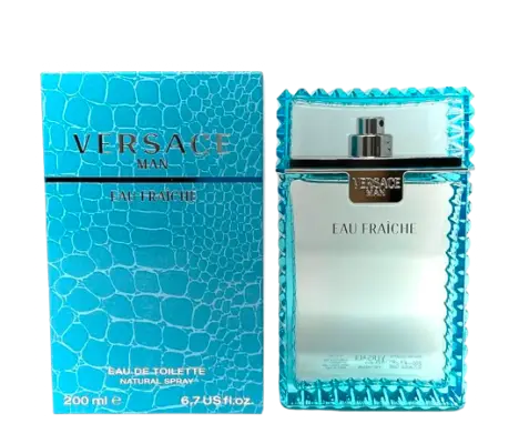Versace Man by Versace Eau Fraiche Eau De Toilette Spray Blue 6.7 oz Men
