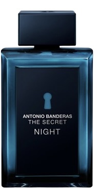 THE SECRET NIGHT BY ANTONIO BANDERAS 3.4 OZ REAL HIDDEN GEM RARE COMPLIMENT GETTER 9HRS (tester package)