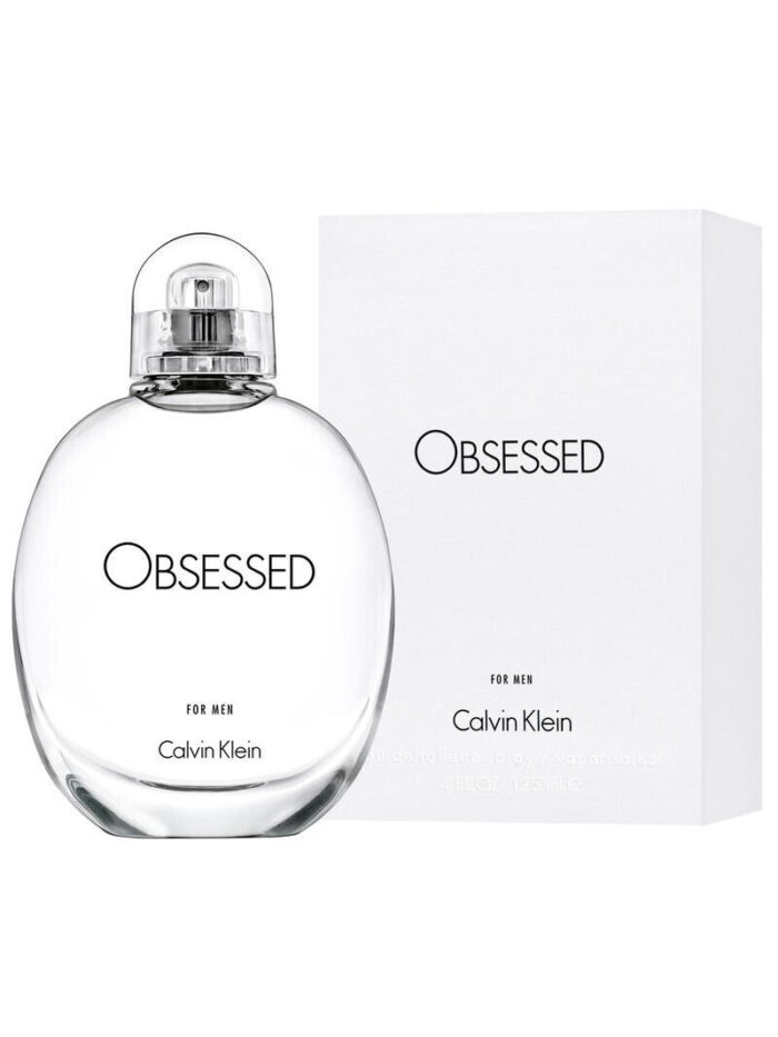 Men Obsessed by Calvin Klein 4.0oz / 125ml Rare Discontinued TESTER White Box with cap