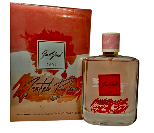 JUST JACK SANTAL BLOOM 3.4oz Eau de Parfum 100ML SEALED