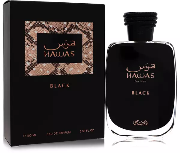 Hawas Black Cologne By Rasasi for Men