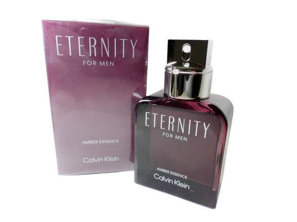 Eternity Amber Essence For Men Calvin Klein NOT AVAILABLE IN USA HURRY 3.4oz NEW IN RETAIL BOX