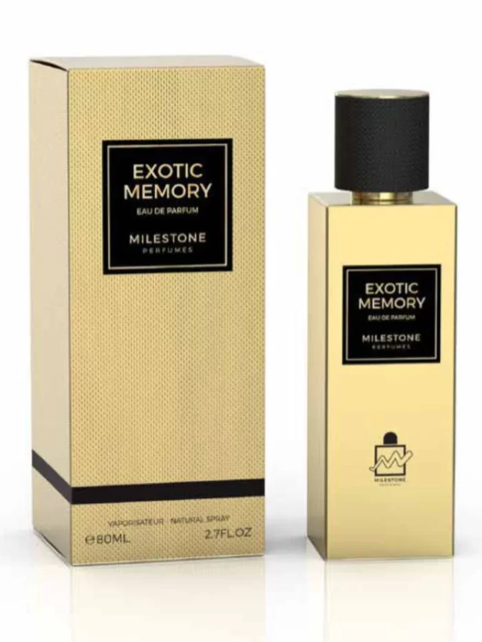 Milestone Exotic Memory 3.4 Eau De Parfum smells Rich with oud and musk ambergris