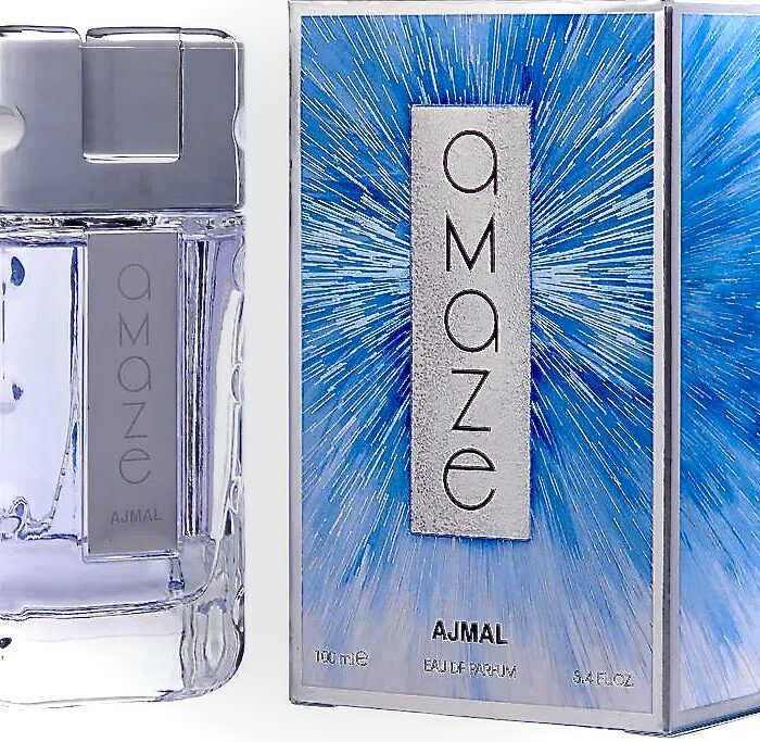 Ajmal Amaze Eau De Parfum Spray 3.4 oz SEALED Fresh Masculine, Citrusy, Pineapple, Sweet.