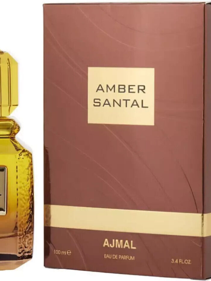 Amber Santal by Ajmal – A Warm & Spicy Woody Scent