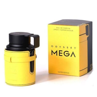 Armaf Odyssey MEGA yellow 3.4oz 100Ml cologne YSL Y inspiration Limited edition Eau De Parfum Men’s FANTASTIC performance.