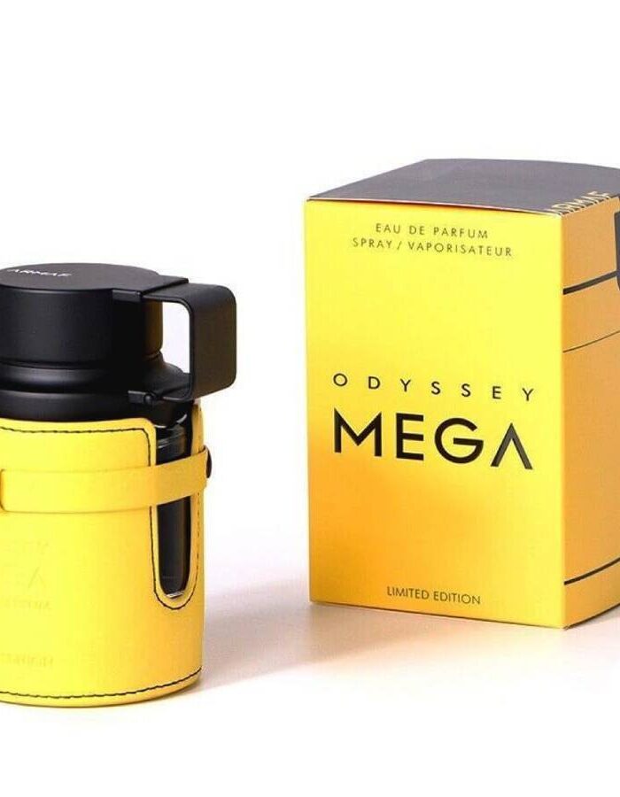 Armaf Odyssey MEGA yellow 3.4oz 100Ml cologne YSL Y inspiration Limited edition Eau De Parfum Men’s FANTASTIC performance.