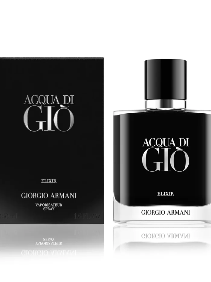 ACQUA DI GIO ELIXIR(M.)PARFUM SP 1.6oz New In Box Sealed