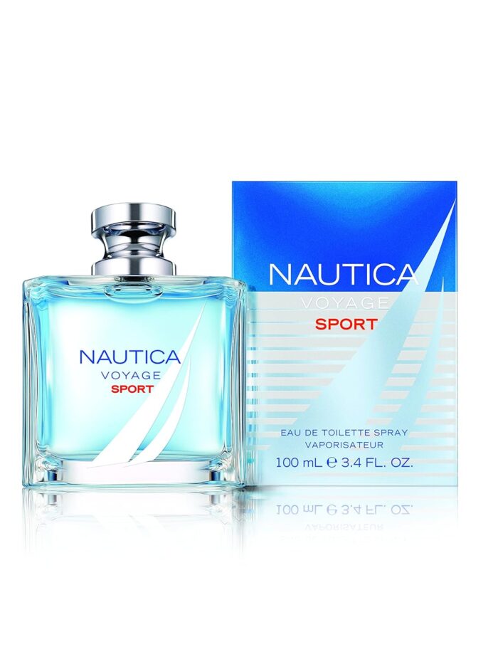 Nautica Voyage Sport Eau de Toilette for Men, 3.4 Fluid Ounce
