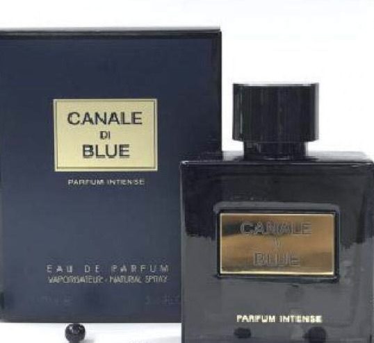 Fragrance World Canale Di Blue Intense for Men - 3.4 oz EDP Spray