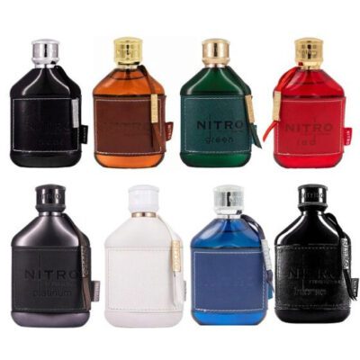 NITRO Black + Pour Homme + Green + Intense + Red + Platinum + White + Blue 10ml each