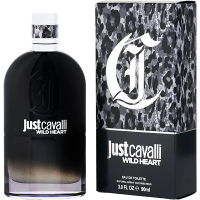 Just Cavalli Wild Heartmen Eau De Toilette Spray 3 oz