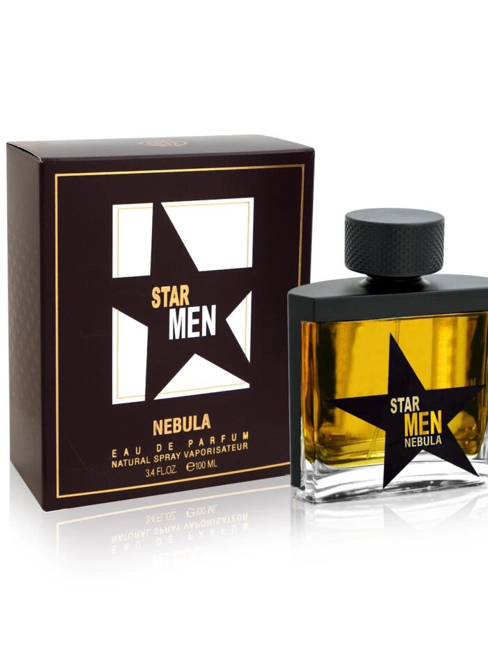 Fragrance World - Star Men Nebula 100ml 3.4oZ Eau De Parfum For Men "Pure Malt" Whiskey Coffee Vanilla 6291108326442