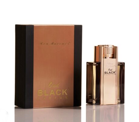 Oud BLACK PARFUM by Ron Marone HARD BOX very Strong Bold, Smoky Fragrance 3.4oz Parfum