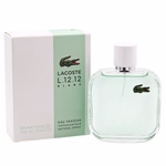 Lacoste Men's L.12.12 Blanc Eau Fraiche Eau de Toilette EDT Spray 3.38 oz Fragrances