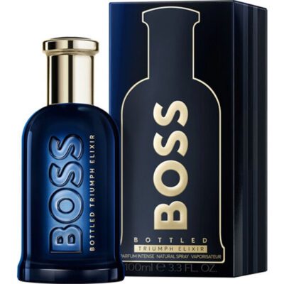 Hugo Boss Men's Bottled Triumph Elixir Intense Parfum 3.4oz New In Box Sealed 3616305160584