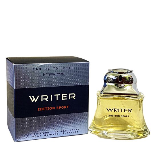JACQUES EVARD Men's Writer Edition Sport EDT Spray 3.3 oz Fragrances Item No. 3442151007168