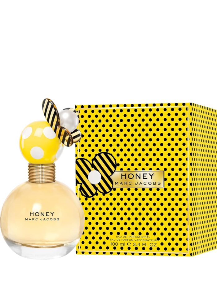 Marc Jacobs Honey Eau de Parfum – Floral Women's Perfume – With Notes of Juicy Mandarin, Honey & Vanilla