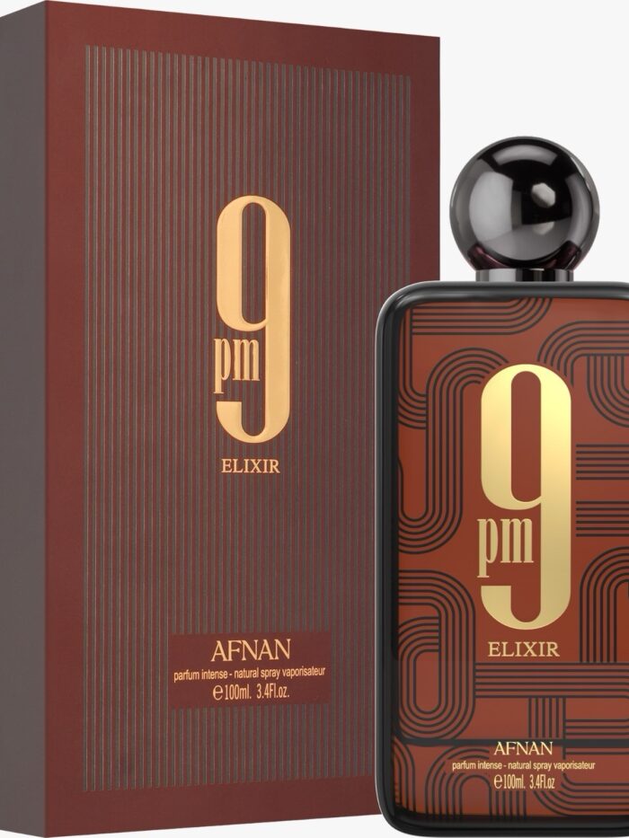 Afnan 9PM Elixir Eau de Parfum Spray Unisex 3.4 Oz / 100ml *HOT NEW LAUNCH*