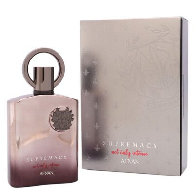 AFNAN Men's Supremacy Not Only Intense Silver 3.38 oz Extrait de Parfum