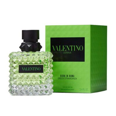 VALENTINO DONNA BORN IN ROMA GREEN STRAVAGANZA(W)EDP SP 3.4oz(DAMAGE BOX)