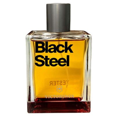 Victorinox Swiss Army Black Steel EDT For Men 3.4oz INSANELY GOOD THE ONE for Fall Tester cap & Box NEW 7 611160127785