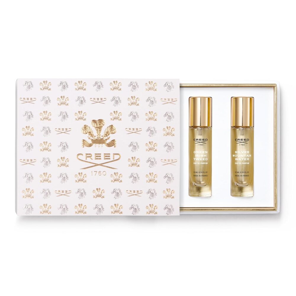 House of Creed Set, Features 3 Signature Colognes Aventus, Green Irish Tweed, & Silver Mountain Water, 3 x 10ml - Image 2