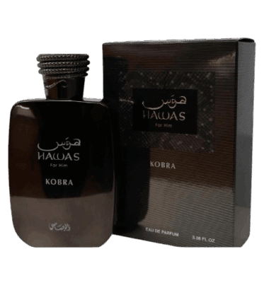 Men's Hawas Kobra EDP Spray 3.4oz 100mL SEALED NEW 614514331064