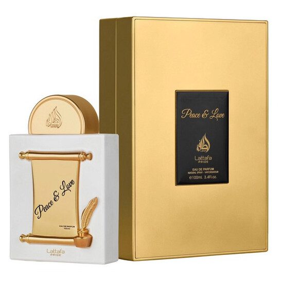 Lattafa Peace & Love Brand New Sealed in Retail Box 3.4 oz Eau de Parfum 6290360592039