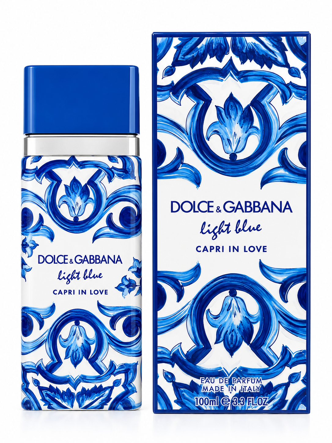 Dolce & Gabbana Ladies Light Blue Capri In Love EDP Spray 3.4OZ 8054754407235 SEALED PERFUME
