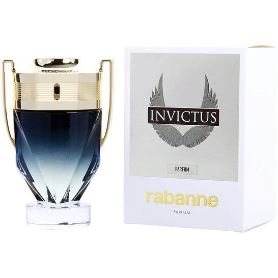 Paco Rabanne Men's Invictus Parfum 3.4oz PURE PARFUM 3349668627530