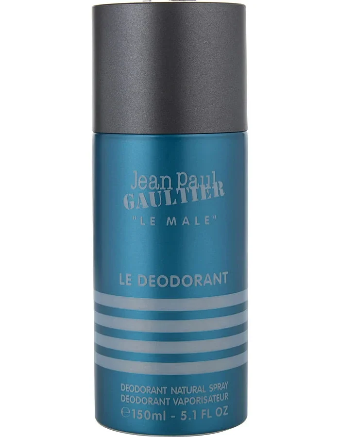 Jean Paul Gaultier Le Male Deodorant Spray at Beauty House. Enjoy a sweet, fresh scent that boosts confidence.