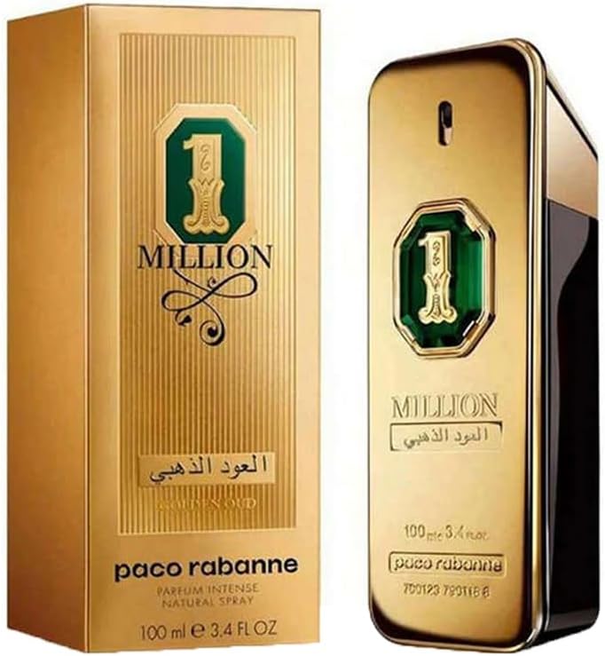 One Million Golden Oud Intense Parfum 3.4 oz (Tester) 3349668622010