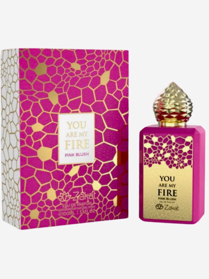 ZAKAT- YOU ARE MY FIRE PINK BLUSH 100ML