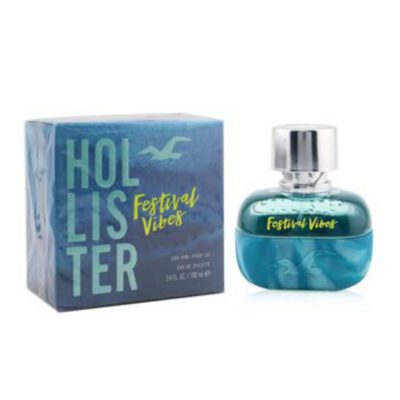Hollister Men's Festival Vibes EDT Spray 3.4 oz Fragrances Item No. 085715268518 New In Box