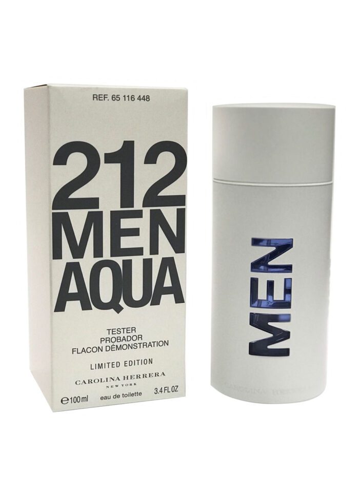 212 Men Aqua 3.4 Limited Edition Rare & Discontinued New Tester