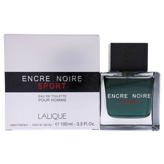 Lalique Encre Noire Sport 3.4oz 7640111500902 100mL EDT Spray New Sealed