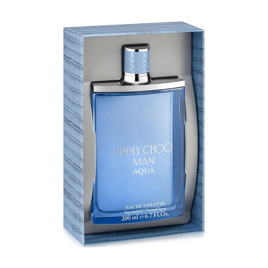 Jimmy Choo Men's Man Aqua EDT Spray 6.7 oz Fragrances Item No. 3386460135245