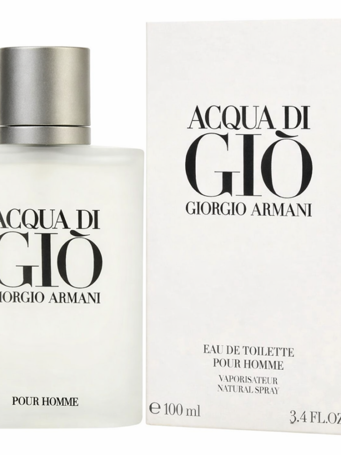 Giorgio Armani Acqua Di Gio Eau De Toilette Refillable Spray For Men 3.4oz 3614273955546 SEALED NEW $130 MSRP