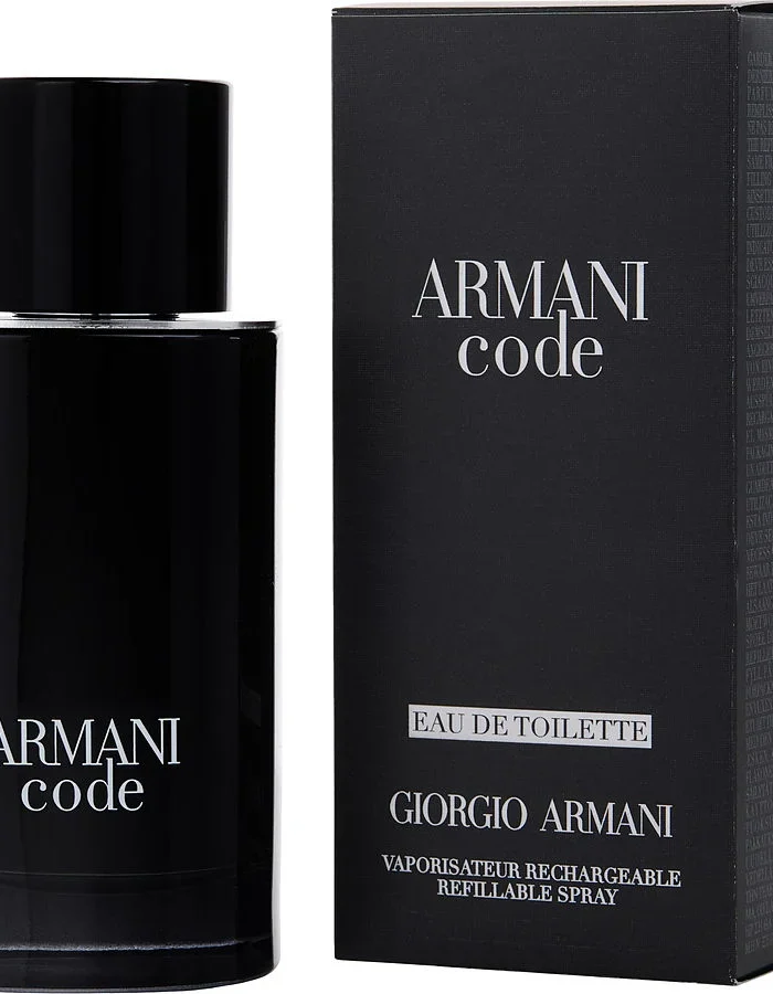 Giorgio Armani Men's Armani Code EDT Spray Refillable 2.5 oz Fragrances Item No. 3614273636568