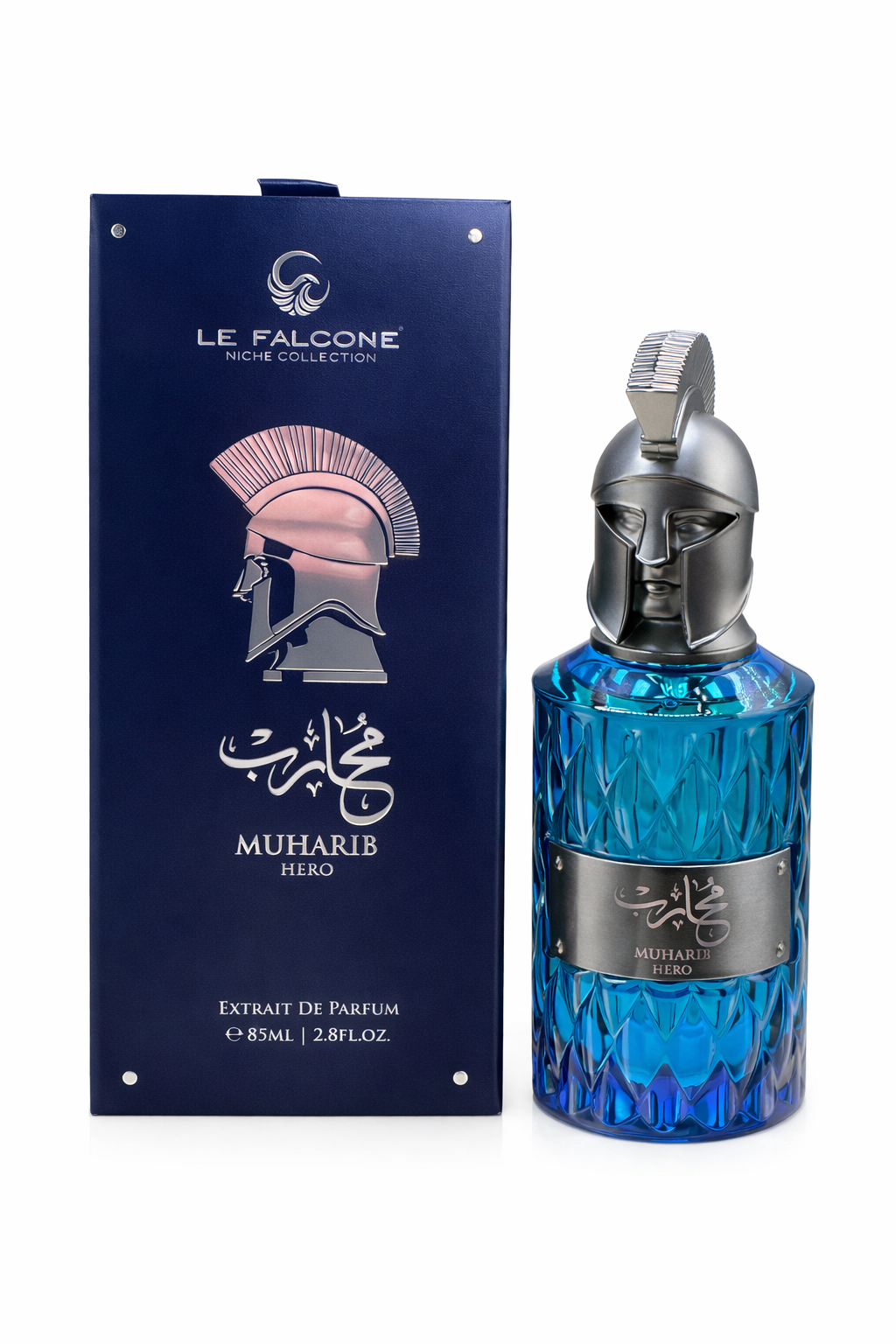 Muharib Hero by Le Falcone Eau de parfum 2.8floz/85ml Sealed Hybrid Cologne MENS