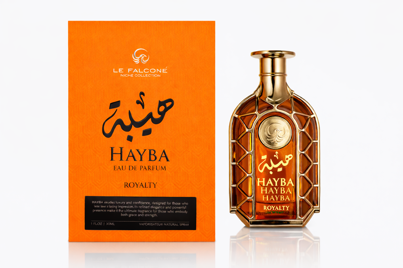FALCONE NICHE HAYBA ROYALE Eau de Parfum, 100ml 3.4 Men's 6294019032105 Sealed