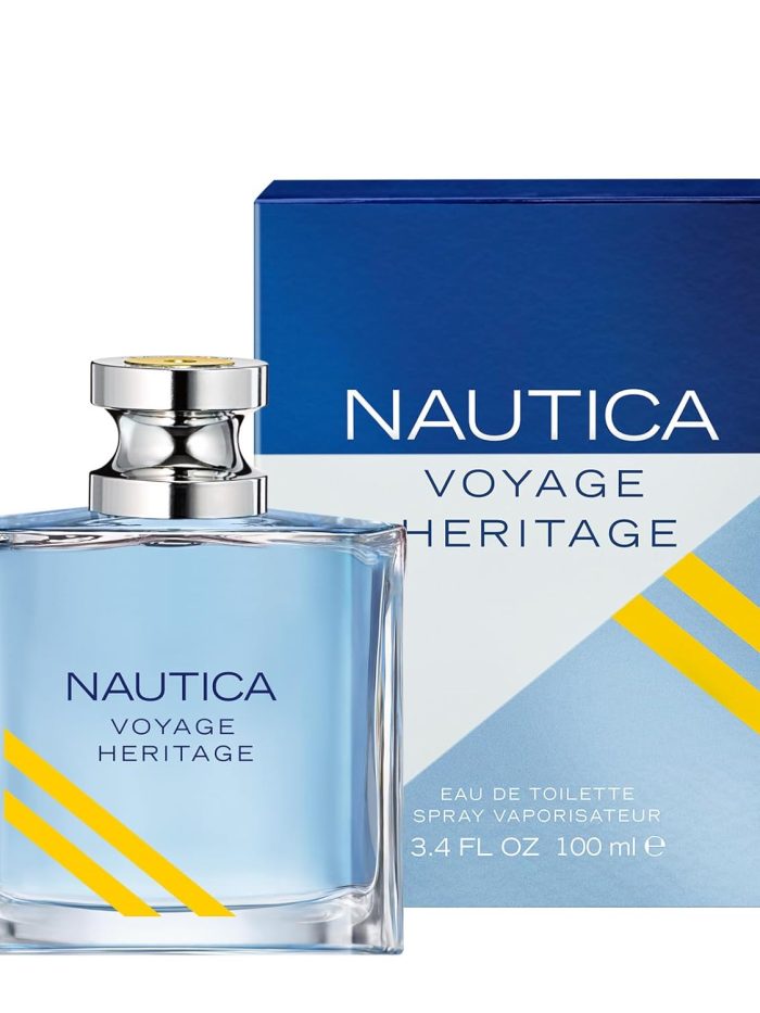 Nautica Voyage Heritage Eau De Toilette Spray 100 Ml For Men 3614224686833 Sealed